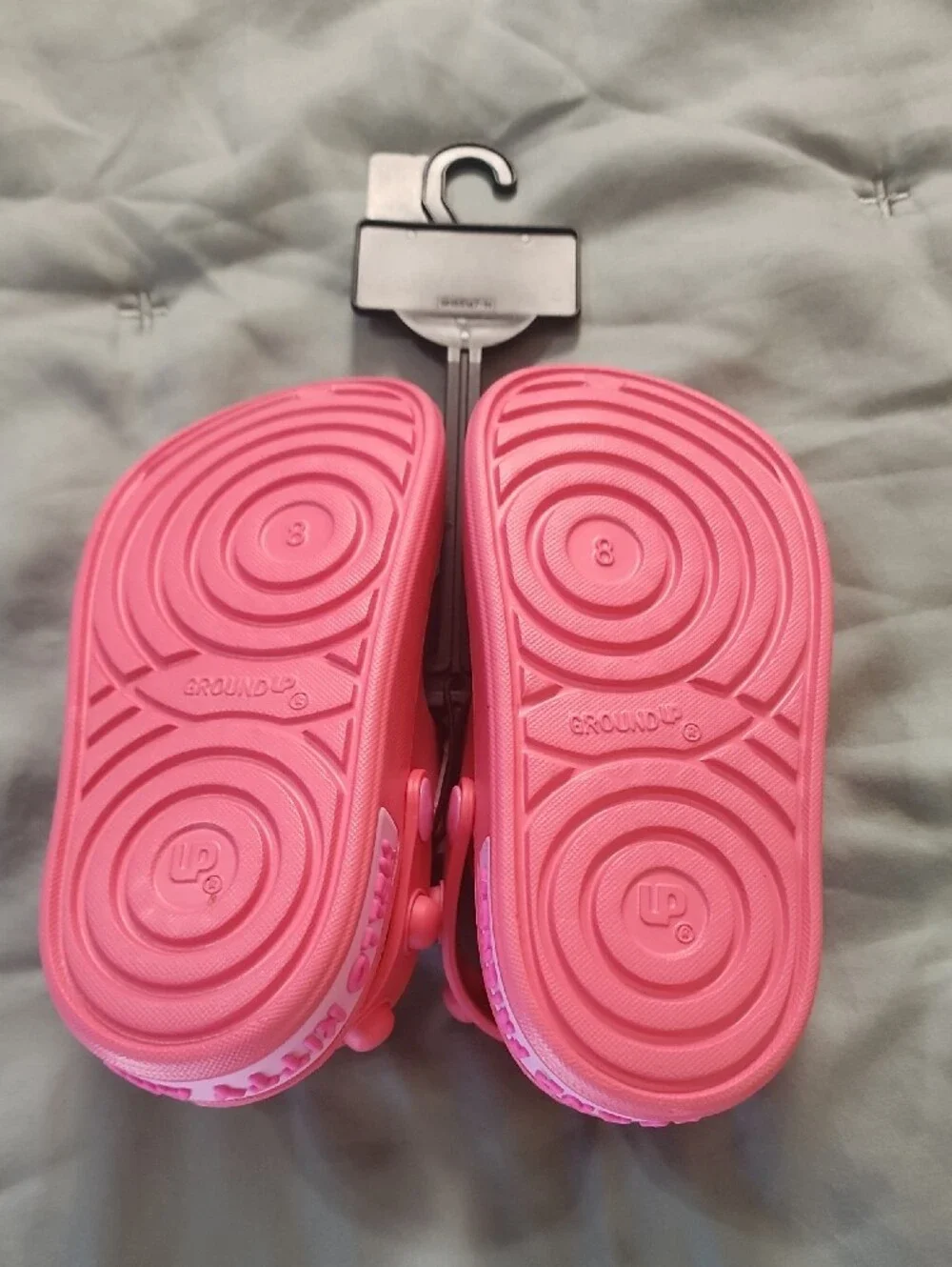 Hello Kitty Bright Pink Kids Clog Sandals with Character Charms